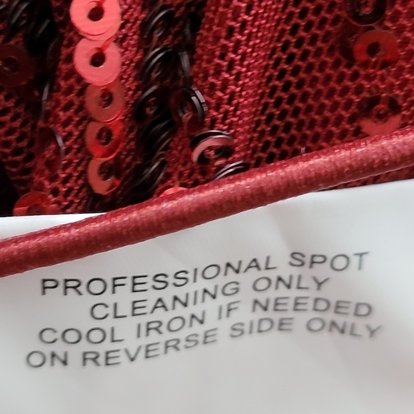 B. DARLIN JUNIORS WOMENS SEQUIN MINI BODYCON DRESS - Picture 12 of 14